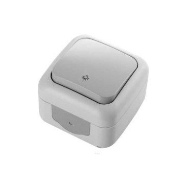 Viko Palmiye Beyaz Nemliyer Light Anahtar