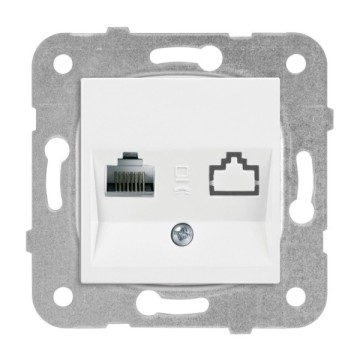 Viko Karre Meridian Beyaz Tekli Data Cat6 Mek+D/K