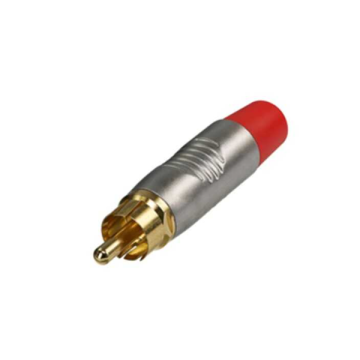 Rean RF2C-AU-2 Rca Erkek Konnektör Kırmızı
