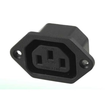 IC212A 3 Pin Power Dişi Şase Monteli Soket