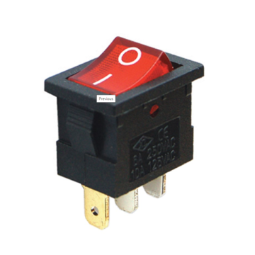 IC118-0 Mini Işıklı Anahtar 3P