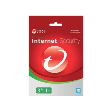 TrendMicro Titanium Internet Security 3 Kul. 1 Yıl