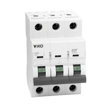 Viko 4VTB-3C50 3x50A C K Otomat 4.5kA