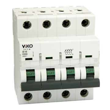 Viko 4VTB-4C63 4x63A C Otomat 4.5kA