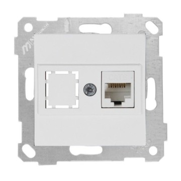 Mutlusan S/Ü Data Prizi 1*RJ45 (Cat6) Beyaz