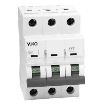 Viko 4VTB-3C25 3x25A C K Otomat 4.5kA