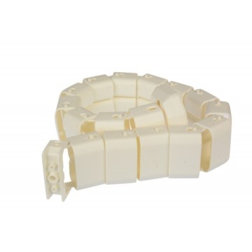 BN-KT2021B Masa Altı Kablo Toplayıcı Omurga Beyaz