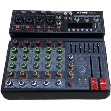 König K-502FX 6 Kanal Dec Mikser