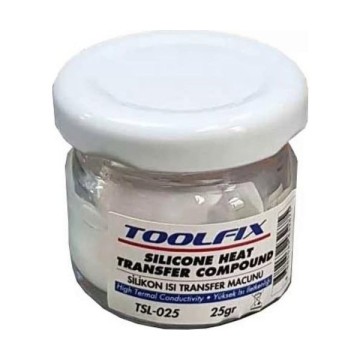 Toolfix TSL-025 Silikon Isı Transfer Macunu 25g.