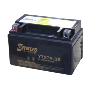 Orbus YTX7A-BS 12V 7Ah Motosiklet ATV Aküsü