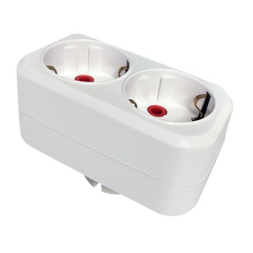 Mutlusan İkili Golyat Düz Tip Fiş-Priz