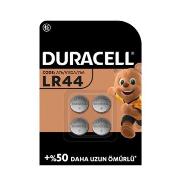 Duracell LR44 1.5V Alkalin Pil 4 lü