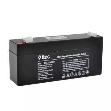 Ttec 6V 3.2Ah Bakımsız Kuru Akü