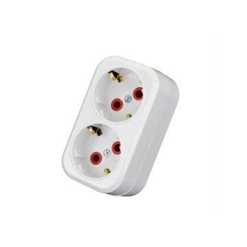 AY-KA İkili Topraklı Sıvaüstü Golyat Fiş-Priz