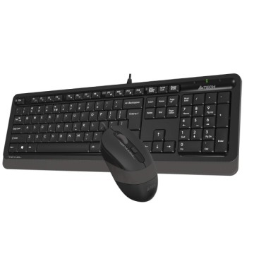 A4 Tech F1010 Q Gri USB Klavye+Mouse Seti