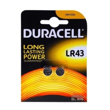 Duracell LR43 1.5V Alkalin Pil (2 li Blister)