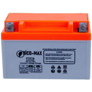 Bico-Max YTX7B 12V 7A Benzinli Motor Aküsü