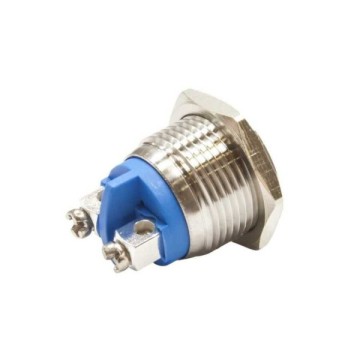 Metal Buton Yaylı 16mm