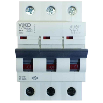 Viko 3VTB-3B63 3x63A B K Otomat 3kA