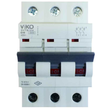 Viko 3VTB-3C10 3x10A C K Otomat 3kA