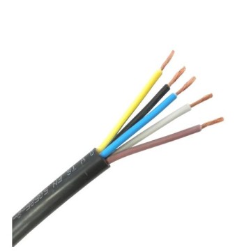 Hes 5x2.5mm TTR Kablo Siyah 100m