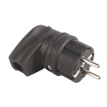 Mutlusan MUT-27 1x16A Mono Topraklı Erkek Fiş Eğik