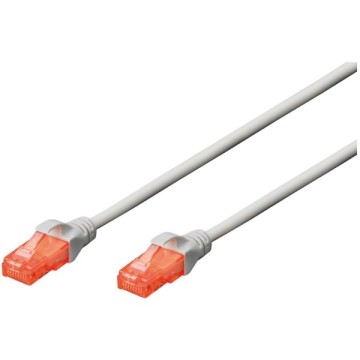Assmann DK-1617-030 3m Cat6 LSZH Patch Kablo Gri