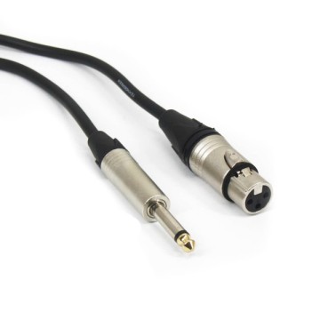 TeknoGreen TKS-410 XLR Dişi 6.3 Mono E Kablo 10m.