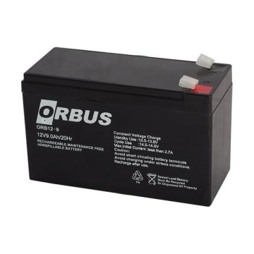 Orbus 12V 9A Bakımsız Kuru Akü