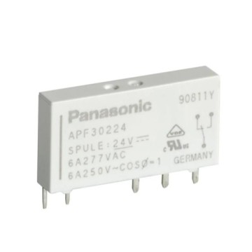 Panasonic AFP30224 24V 6A 5 Pin Slim Röle