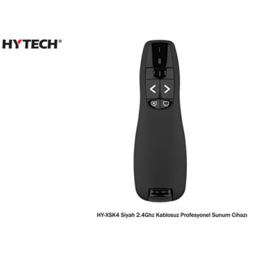 Hytech HY-XSK4 Siyah 2.4Ghz Kablosuz Sunum Cihazı