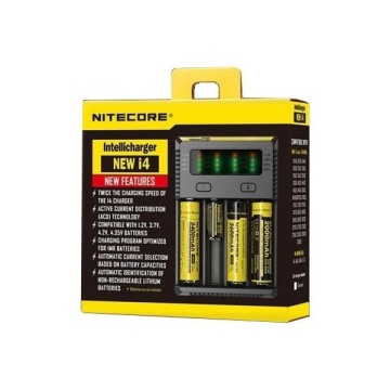Nitecore i4 1.2V - 4.35V 4 lü Pil Şarj Cihazı