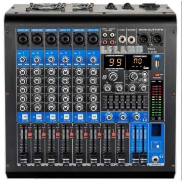 König KA6701 2x350W 6 Kanal Power Mikser