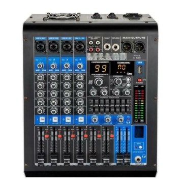 König KA4701 2x350W 4 Kanal Power Mikser