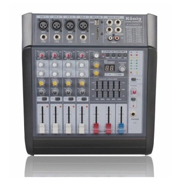 König K-4300FX 2x150W 4 Kanal Power Mikser