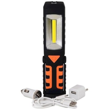 Police PE-321 Yan Aydınlatmalı Şarjlı El Feneri