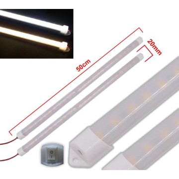 Anahtarlı Kasalı 50cm Şerit Led Gün Işığı