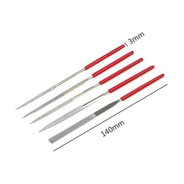 Jakemy JM-FL1-1 5 Parça Eğe Takımı