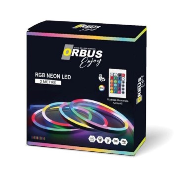 Orbus ORB-RGBNEON Kumandalı RGB Neon Led 2m.