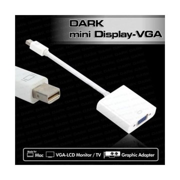 Dark AMDPXVGA Mini Displayport VGA Dönüştürücü