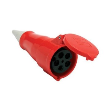 Tem 5x32A 380V IP44 Trifaze Kilitli Seyyar Priz