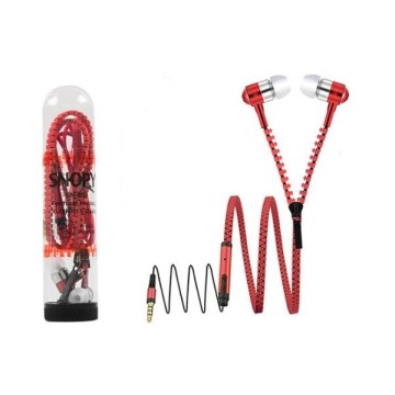 Snopy SN-808 Kırmızı Stereo Kulakiçi Kulaklık