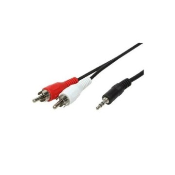 3.5mm Stereo Erkek / 2 Rca Erkek 1.5m Kablo