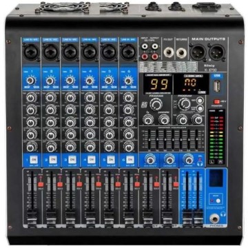 König KA-6700P 2x350W 6 Kanal Power Mikser