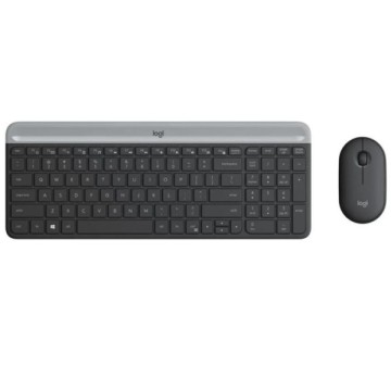 Logitech MK470 Kablosuz Klavye Mouse Seti Siyah
