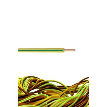 Öznur 2.5mm H07Z1-U NYA HFFR Kablo (Sarı Yeşil)