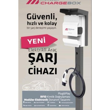 Mutlusan Elektrikli Araç Şarj Cihazı Soketli