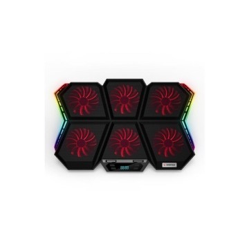 Rampage AD-RX44 X-GALE RGB Notebook Soğutucu Stand