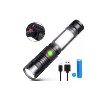 Watton WT-601 Şarjlı  Metal El Feneri