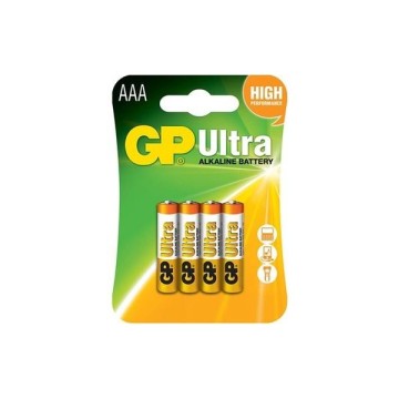 GP 24AU-2UE4 1.5V AAA Alkalin Pil 4 lü
